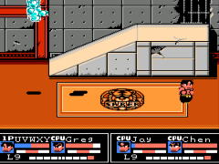 Nekketsu Kakutou Densetsu (Japan) [En by oRdErEDchaos v0.95] (Technos Fighting Legend)