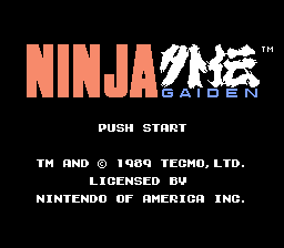 Ninja Gaiden - Death Counter