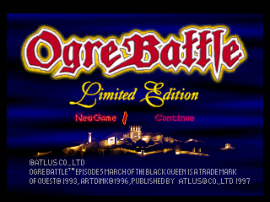 Ogre Battle - Limited Edition