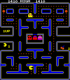 Pac-Man (Galaxian hardware, set 1) [Bootleg]