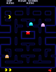 Pac-Man (Midway, with speedup hack)