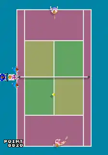 Passing Shot (World, 4 Players, FD1094 317-0074)