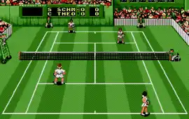 Pete Sampras Tennis (USA, Europe) (J-Cart)