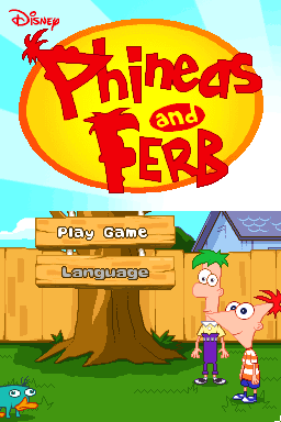 Phineas and Ferb - 2 Disney Games (Europe) (En,Fr,De,Es,It,Nl) (NDSi Enhanced)