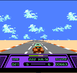 Rad Racer (Europe)