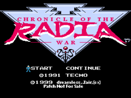 Radia Senki - Reimei Hen (Japan) [En by Dreamless+Jair+CX v1.0] (~Chronicle of the Radia War)