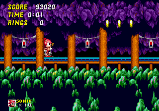 Red Sonic in Sonic 2