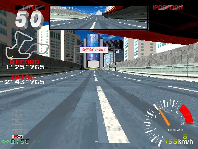 Ridge Racer 2 (Rev. RRS2, World)