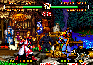 Saulabi Spirits / Jin Saulabi Tu Hon (Korean release of Samurai Shodown II)