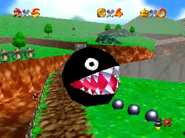 Ski in Super Mario 64