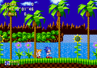 Sonic 1 in Sonic 3 (S.C.E. Version)