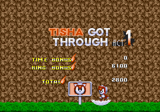 Sonic 1 - Tisha Project