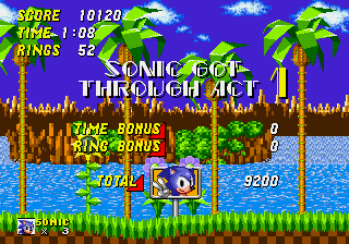 Sonic 2 CD Remix 2022 Sonic 1