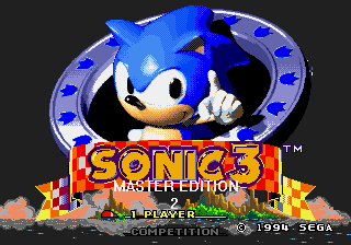 Sonic 3 Master Edition 2 (K Fusion Version)