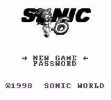 Play Sonic 6 (Unl) Game Boy Retro Game Online in your browser ...