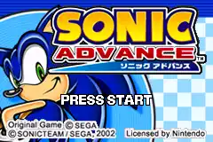 Sonic Advance Souped Up