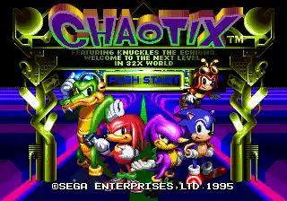 Sonic in Chaotix