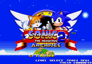 Sonic The Hedgehog 2 - Archives (SHC2024)