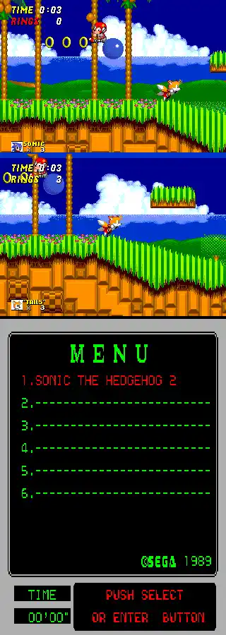 Sonic The Hedgehog 2 (Mega-Tech)