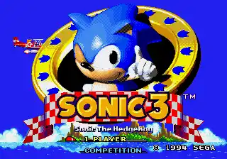 Sonic The Hedgehog 3 Limited Edition (1994-04-08)