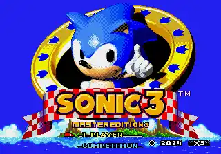 SONIC THE HEDGEHOG 3 - MASTER EDITION 3 SHC2024 Demo