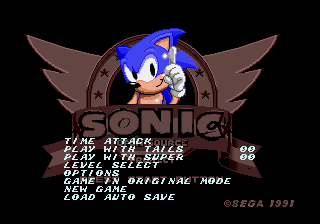 Sonic The Hedgehog Open Source Project 0.07