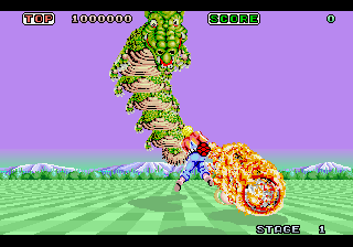 Space Harrier (Europe)