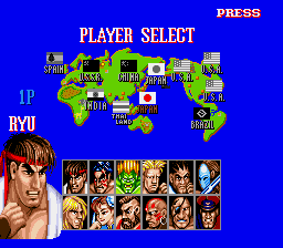 Street Fighter II - Champion Edition (Jul 30, 1993 prototype)