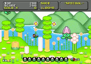 Super Fantasy Zone (Europe)