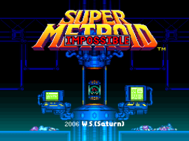 Super Metroid (Japan, USA) (En,Ja) [Hack by Saturn v1.5] (~Super Metroid - Impossible)