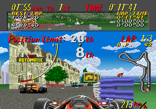 Super Monaco GP (World, Rev B, FD1094 317-0126a decrypted) [Bootleg]