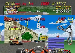 Super Monaco GP (World, Rev B, FD1094 317-0126a decrypted) [Bootleg]