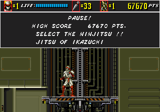 Super Shinobi II, The (Japan) (Beta)