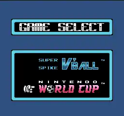 Super Spike V'Ball + Nintendo World Cup (USA)