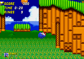 Super Tails in Sonic the Hedgehog 2