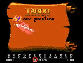 Taboo - The Sixth Sense (USA) (Rev A)