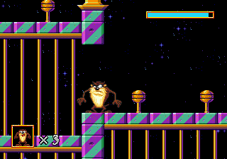 Taz in Escape from Mars (Europe)