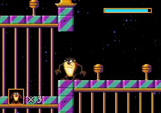 Taz in Escape from Mars (Europe)