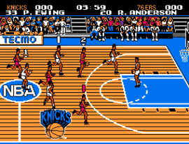 Tecmo NBA Basketball (USA) (Rev A)