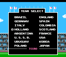 Tecmo World Cup Soccer (Europe)