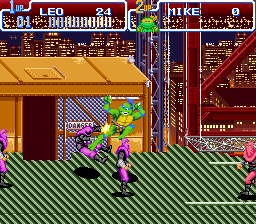 Teenage Mutant Ninja Turtles IV - Turtles in Time (USA)