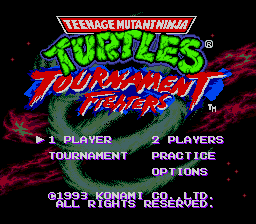 Teenage Mutant Ninja Turtles - Tournament Fighter - Playable Bosses