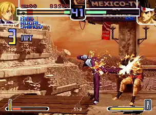 The King of Fighters 2002 (PlayStation 2 ver 0.4, EGHT hack) [Hack]