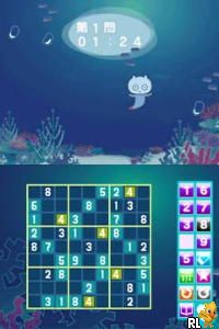 Umiuru to Sudoku Shiyo! - Nikoli Gensen 7 Dai Puzzle 555 Mon (Japan)