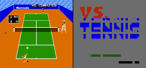 Vs. Tennis (Japan/USA, set TE A-3)