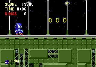 Werehog sonic in sonic 1 v2 By Axel