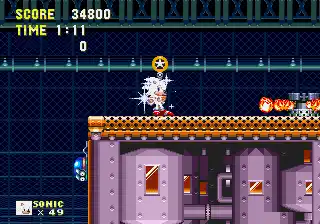 White Sonic in Sonic & Knuckles