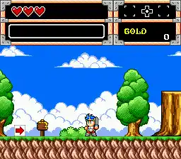 Wonder Boy in Monster World (USA, Europe)