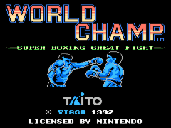 World Champ - Super Boxing Great Fight (Europe)