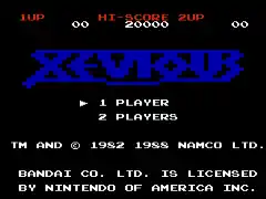 Xevious - The Avenger (USA)